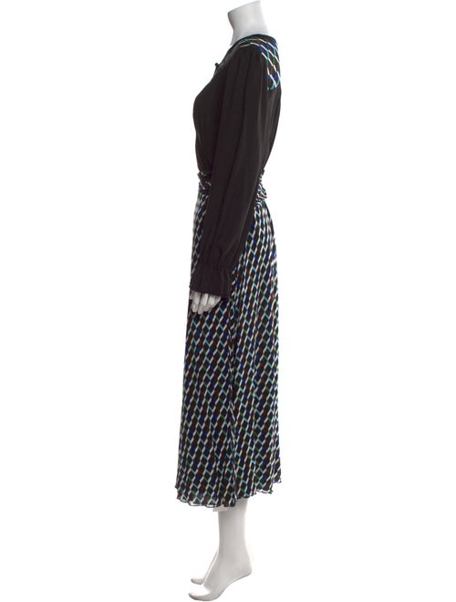 Diane von Furstenberg Printed Long Dress