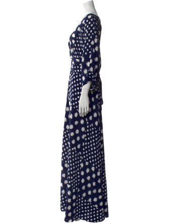 Diane von Furstenberg Silk Long Dress