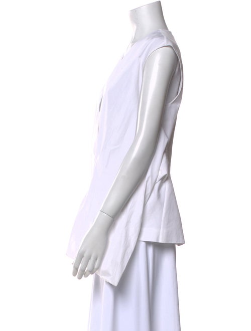 Diane von Furstenberg V-Neck Sleeveless Blouse