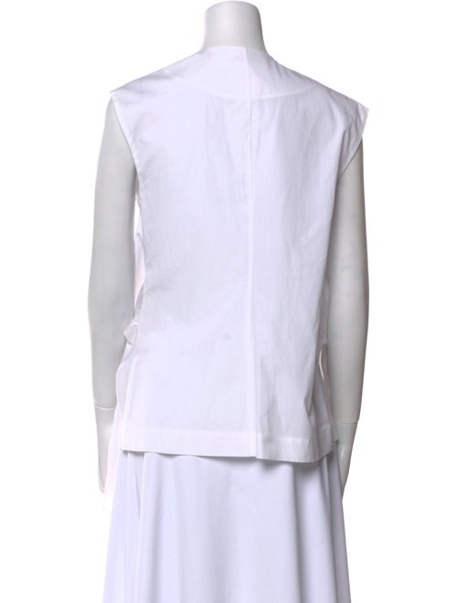 Diane von Furstenberg V-Neck Sleeveless Blouse