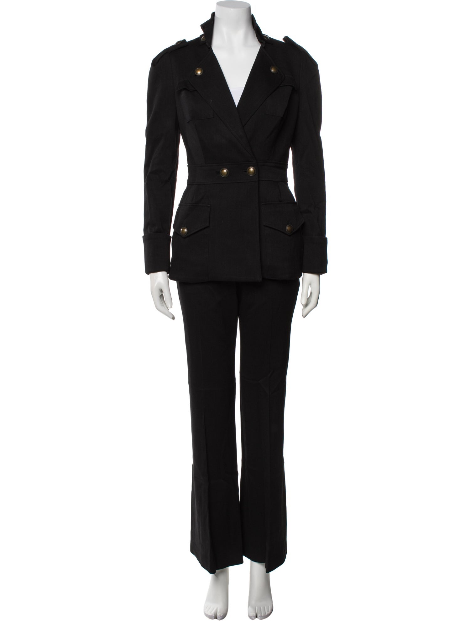 Diane von Furstenberg Wool Pant Set