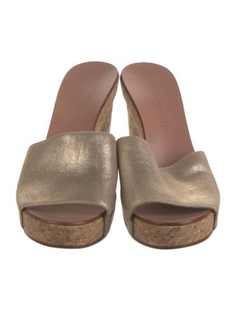 Diane von Furstenberg Leather Slides