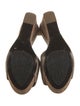 Diane von Furstenberg Leather Slides