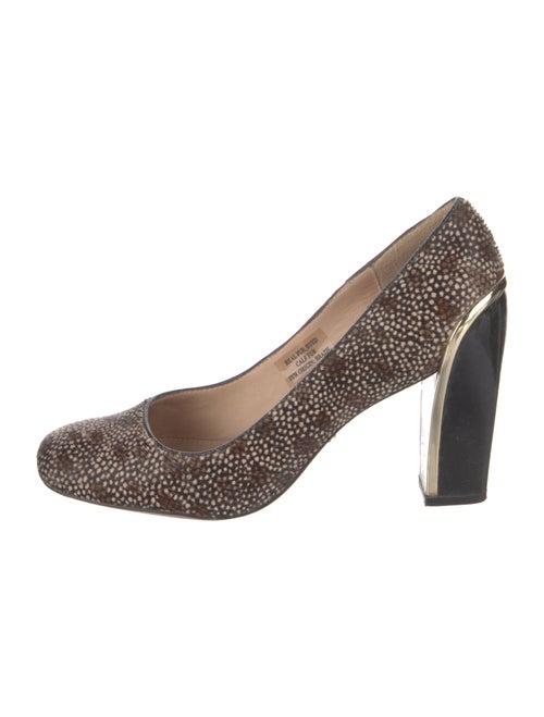 Diane von Furstenberg Ponyhair Printed Pumps