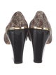 Diane von Furstenberg Ponyhair Printed Pumps