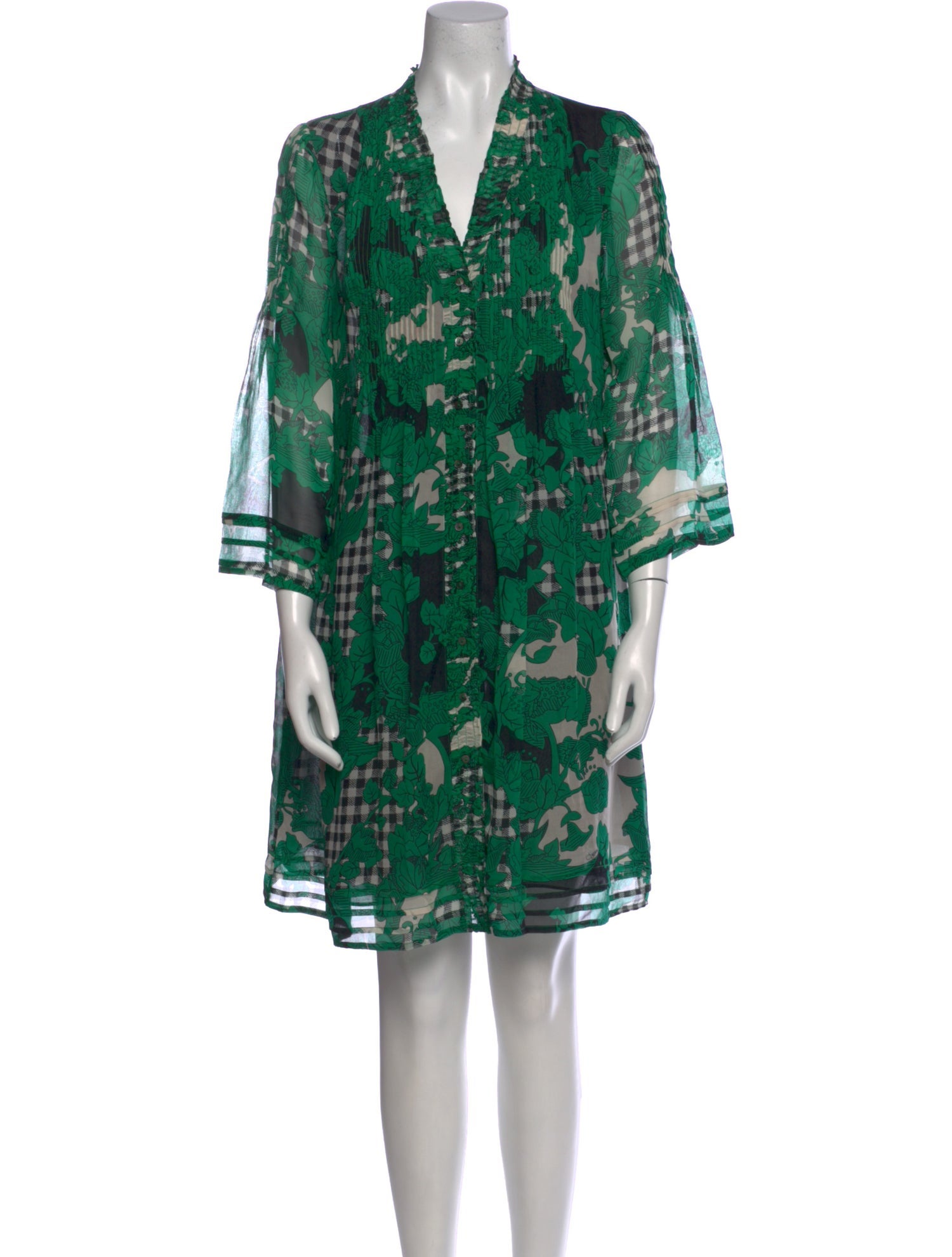Diane von Furstenberg Silk Knee-Length Dress