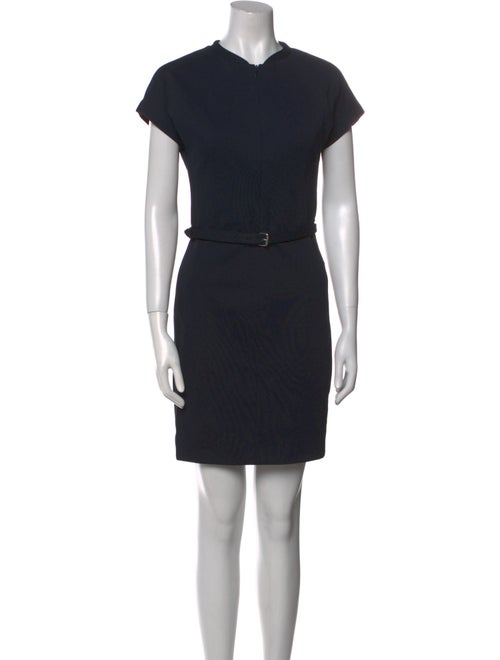 Diane von Furstenberg Crew Neck Mini Dress