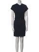 Diane von Furstenberg Crew Neck Mini Dress