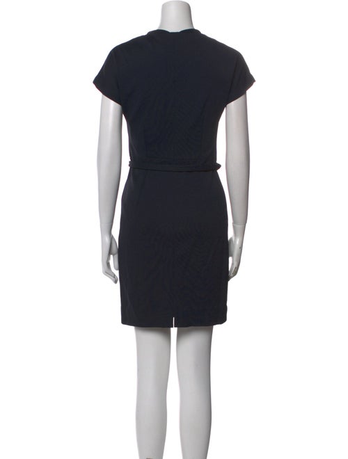 Diane von Furstenberg Crew Neck Mini Dress