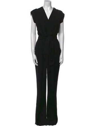 Diane von Furstenberg V-Neck Jumpsuit