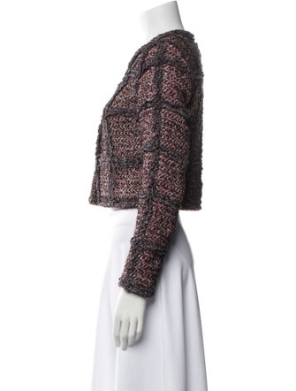 Diane von Furstenberg Tweed Pattern Evening Jacket