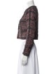 Diane von Furstenberg Tweed Pattern Evening Jacket