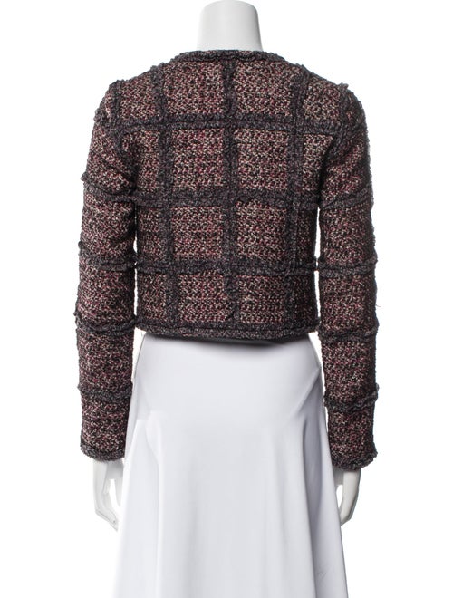 Diane von Furstenberg Tweed Pattern Evening Jacket