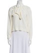 Diane von Furstenberg Silk V-Neck Blouse