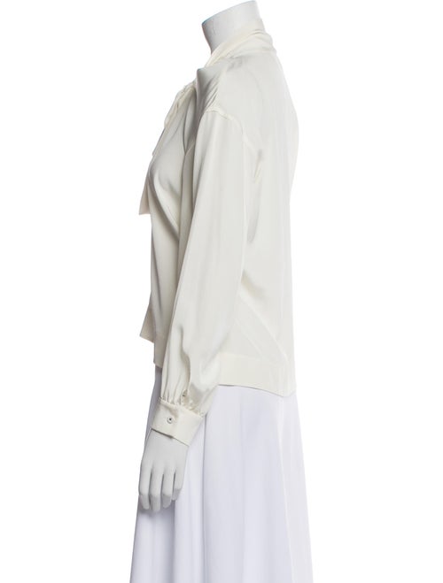 Diane von Furstenberg Silk V-Neck Blouse