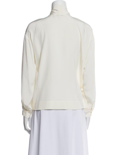Diane von Furstenberg Silk V-Neck Blouse
