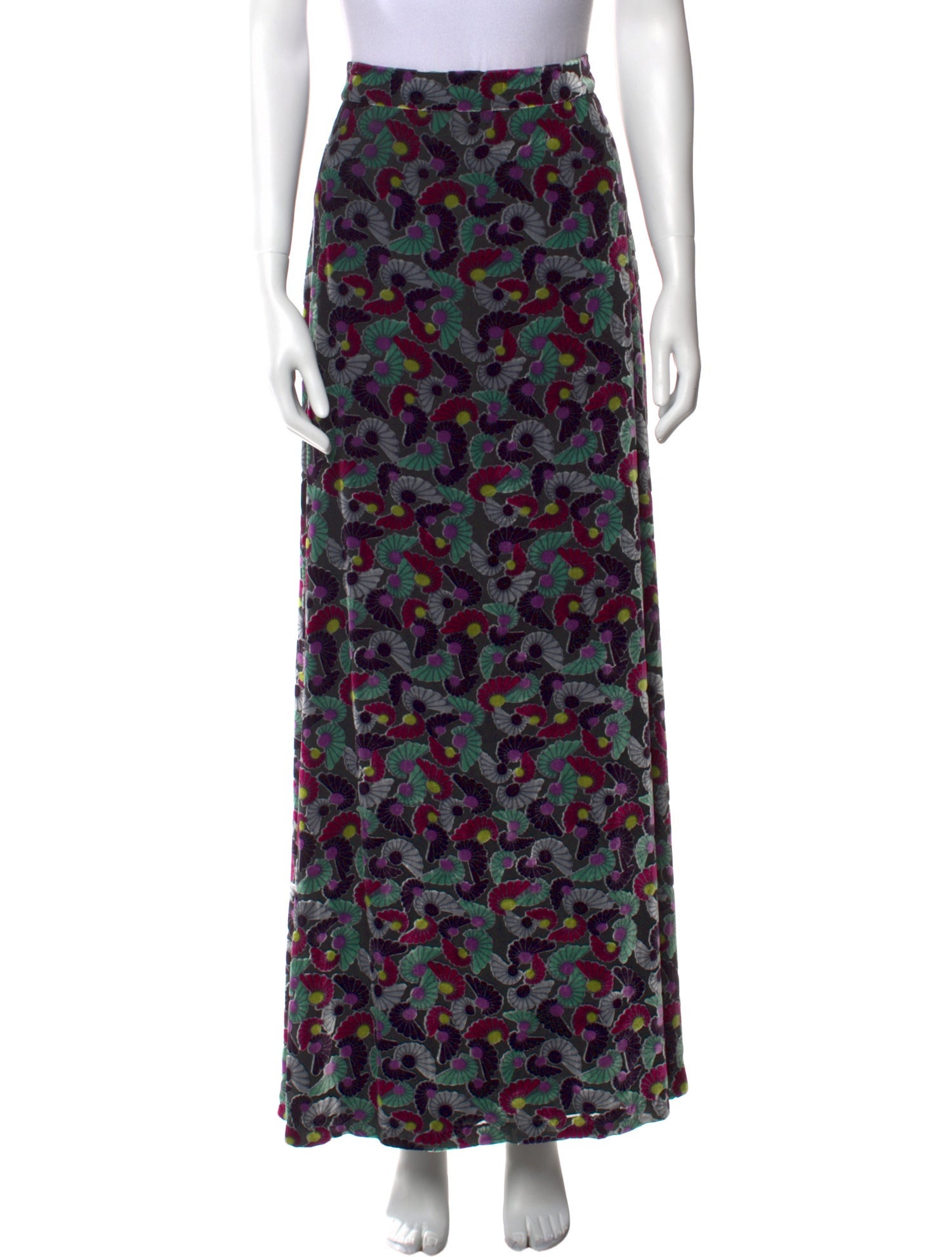 Diane von Furstenberg Printed Long Skirt
