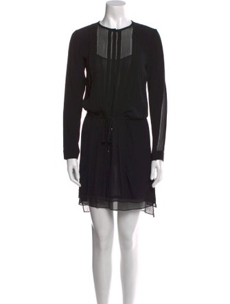 Diane von Furstenberg Crew Neck Mini Dress