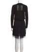 Diane von Furstenberg Crew Neck Mini Dress