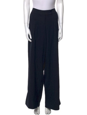 Diane von Furstenberg Wool Wide Leg Pants