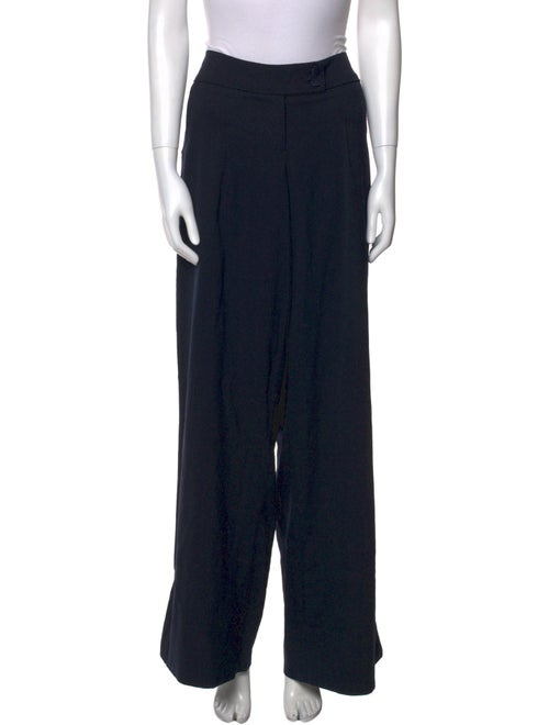 Diane von Furstenberg Wool Wide Leg Pants
