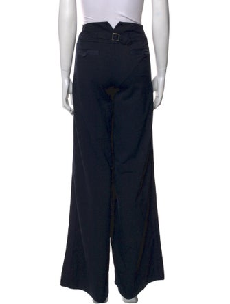 Diane von Furstenberg Wool Wide Leg Pants
