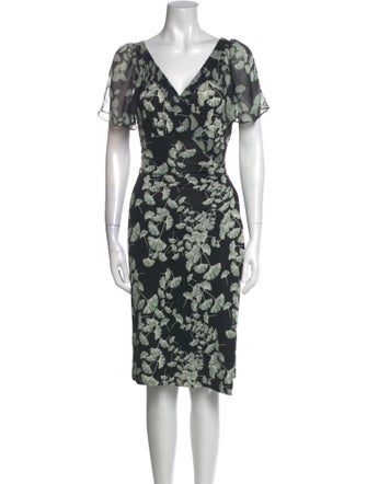 Diane von Furstenberg Silk Midi Length Dress