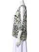 Diane von Furstenberg Silk Animal Print Blouse