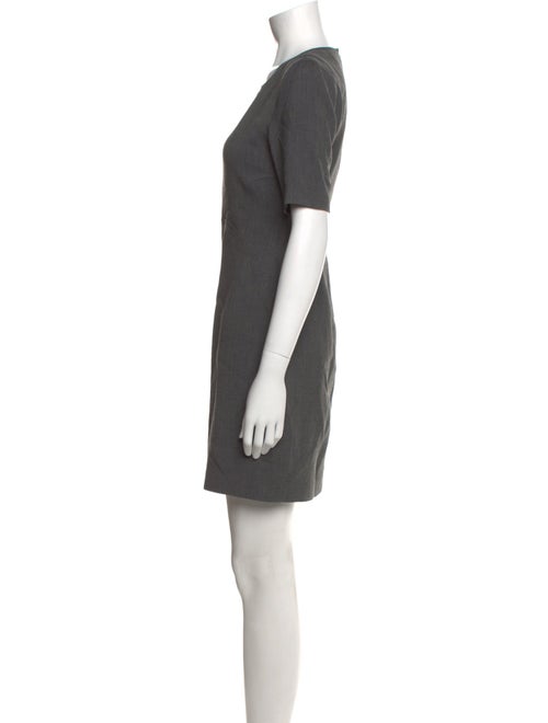 Diane von Furstenberg Scoop Neck Mini Dress