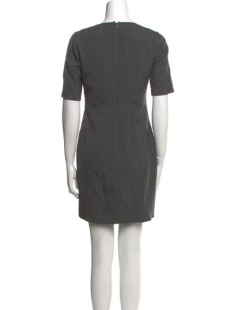 Diane von Furstenberg Scoop Neck Mini Dress