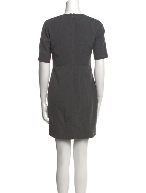 Diane von Furstenberg Scoop Neck Mini Dress