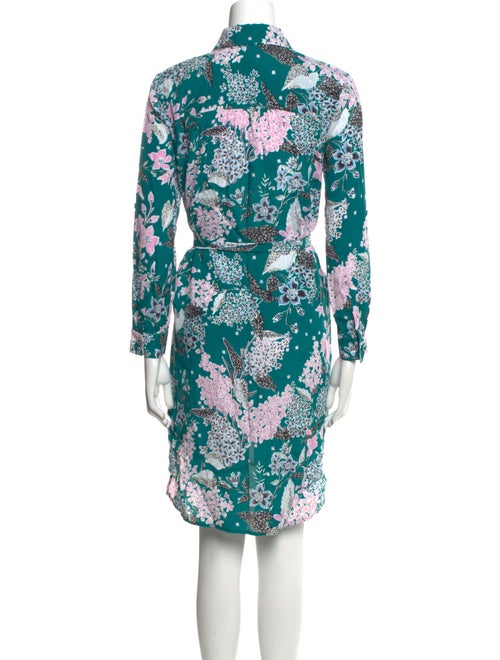 Diane von Furstenberg Floral Print Mini Dress
