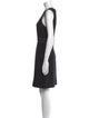 Diane von Furstenberg V-Neck Knee-Length Dress