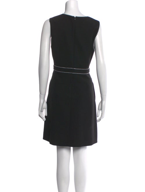 Diane von Furstenberg V-Neck Knee-Length Dress