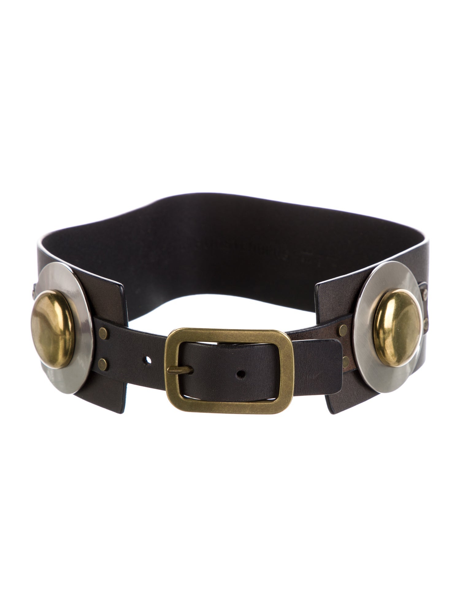 Diane von Furstenberg Wide Leather Waist Belt