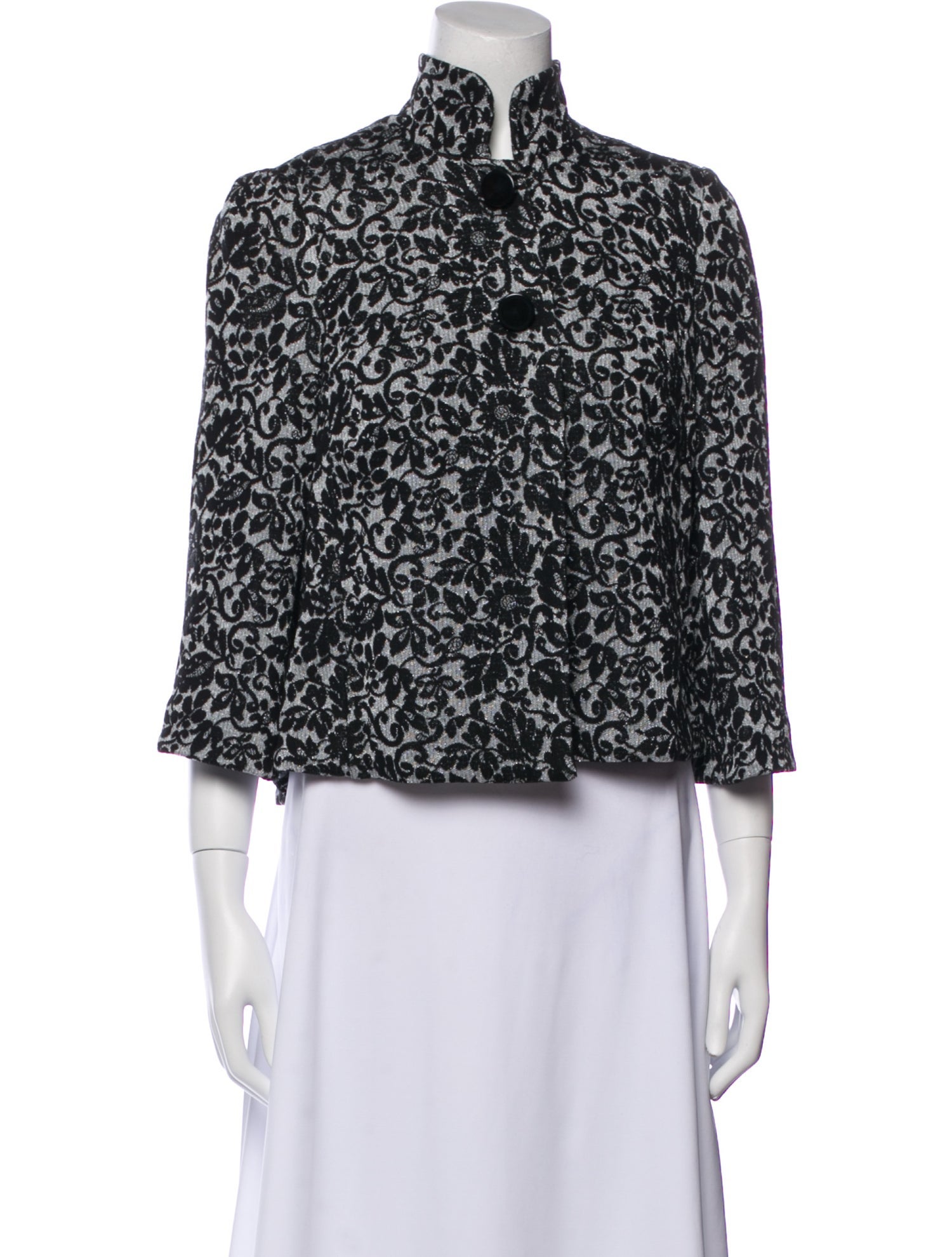Diane von Furstenberg Floral Print Jacket