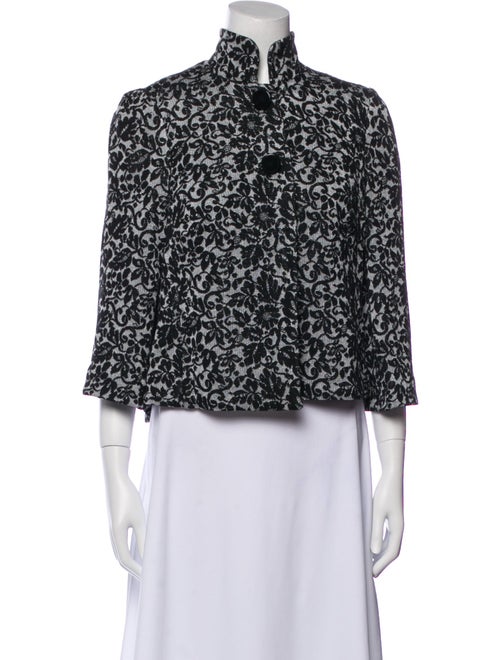 Diane von Furstenberg Floral Print Jacket