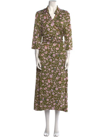 Diane von Furstenberg Silk Long Dress