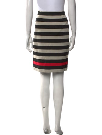 Diane von Furstenberg Striped Knee-Length Skirt