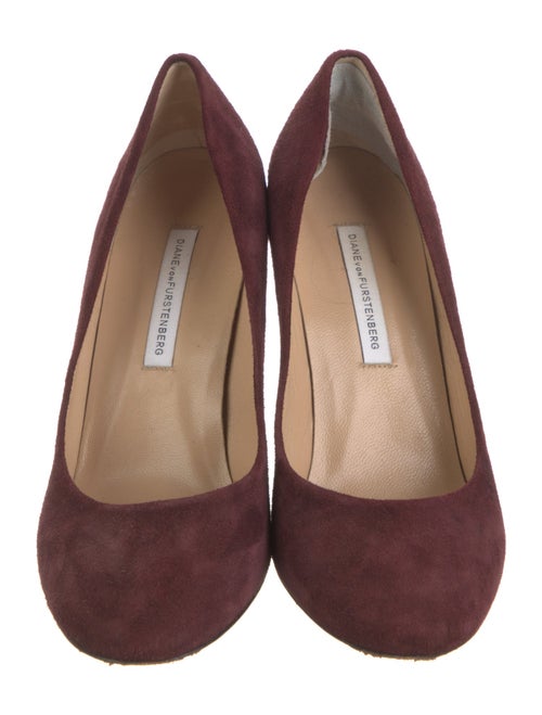 Diane von Furstenberg Suede Pumps
