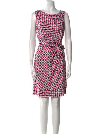 Diane von Furstenberg Printed Mini Dress