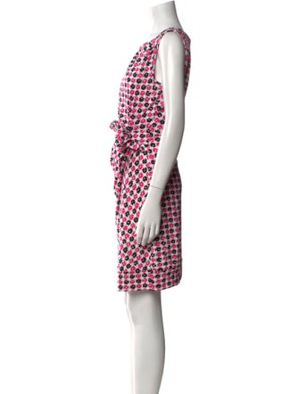 Diane von Furstenberg Printed Mini Dress