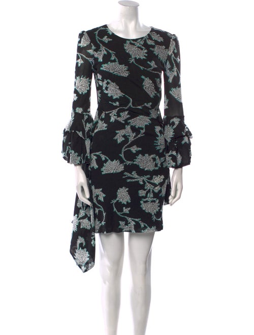 Diane von Furstenberg Printed Midi Length Dress