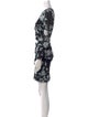 Diane von Furstenberg Printed Midi Length Dress