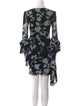 Diane von Furstenberg Printed Midi Length Dress