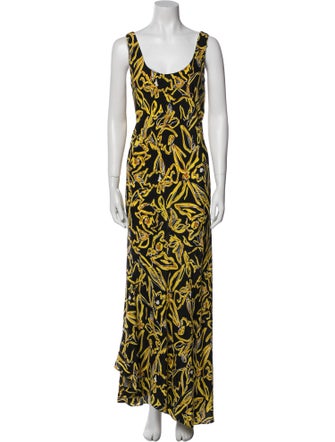 Diane von Furstenberg Silk Long Dress
