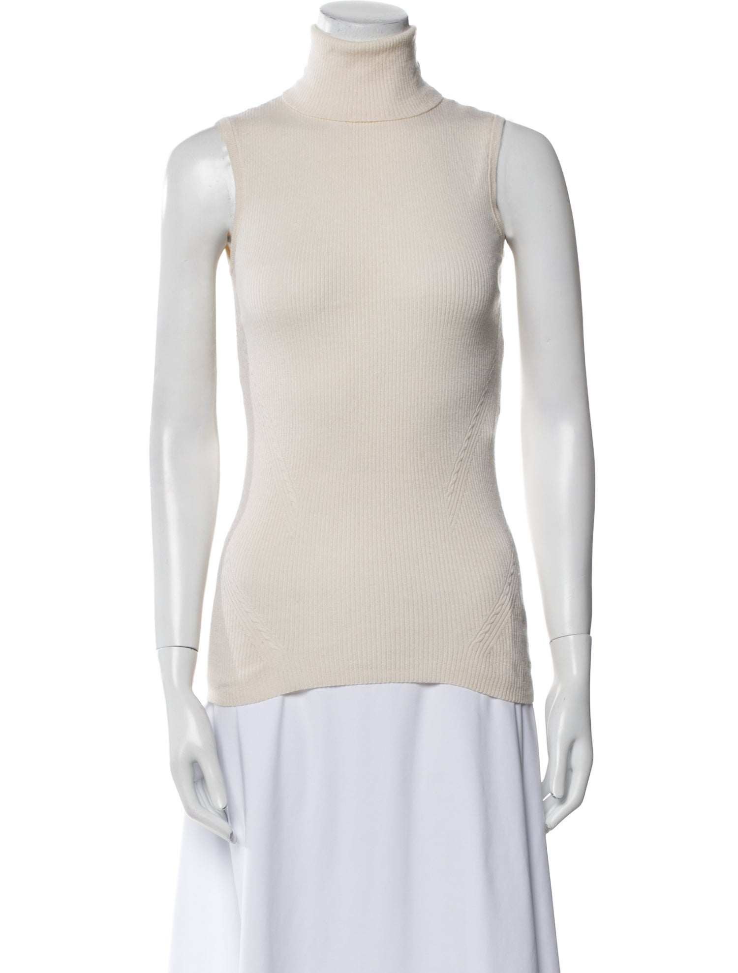 Diane von Furstenberg Merino Wool Turtleneck Top