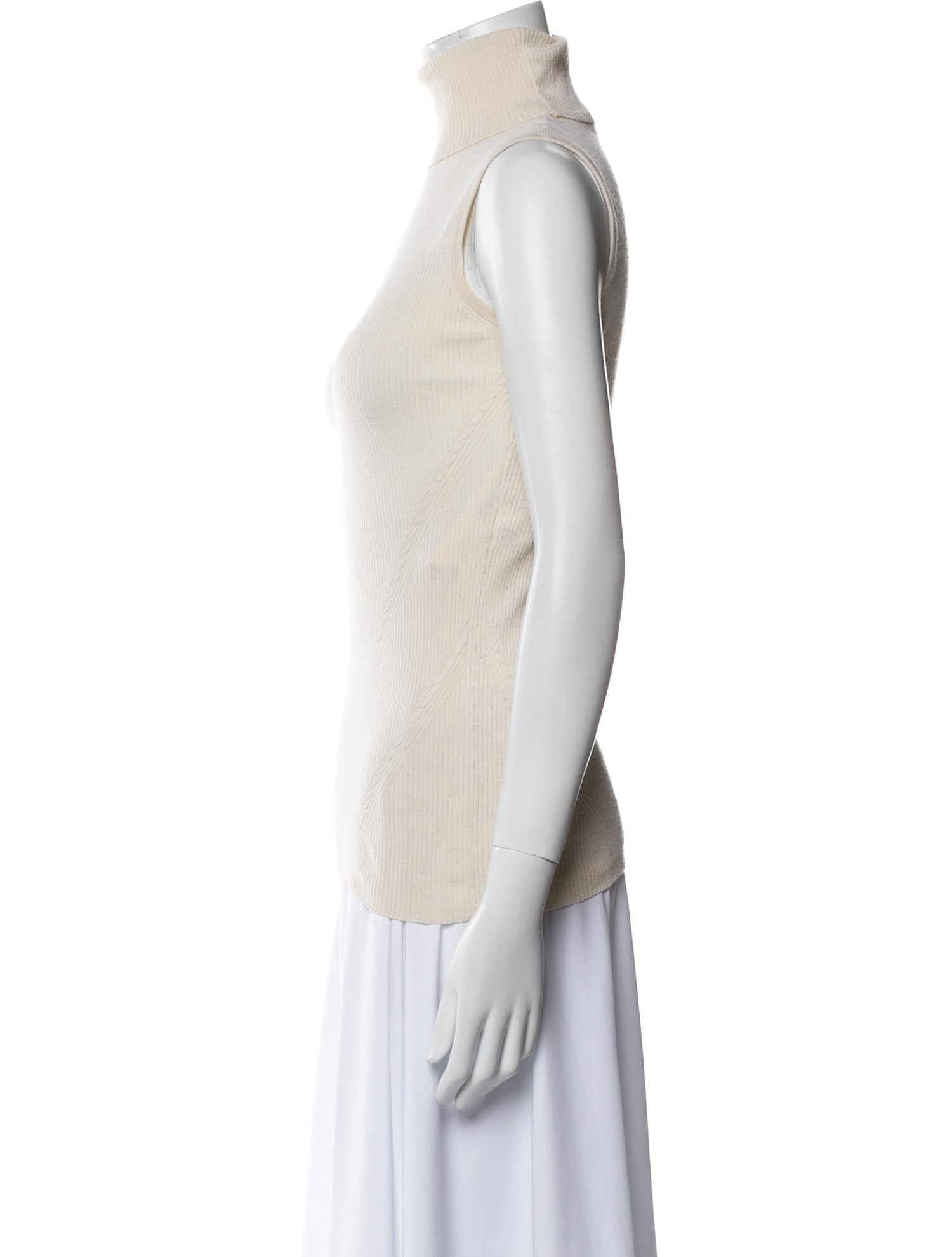 Diane von Furstenberg Merino Wool Turtleneck Top