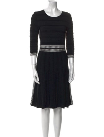 Diane von Furstenberg Printed Knee-Length Dress