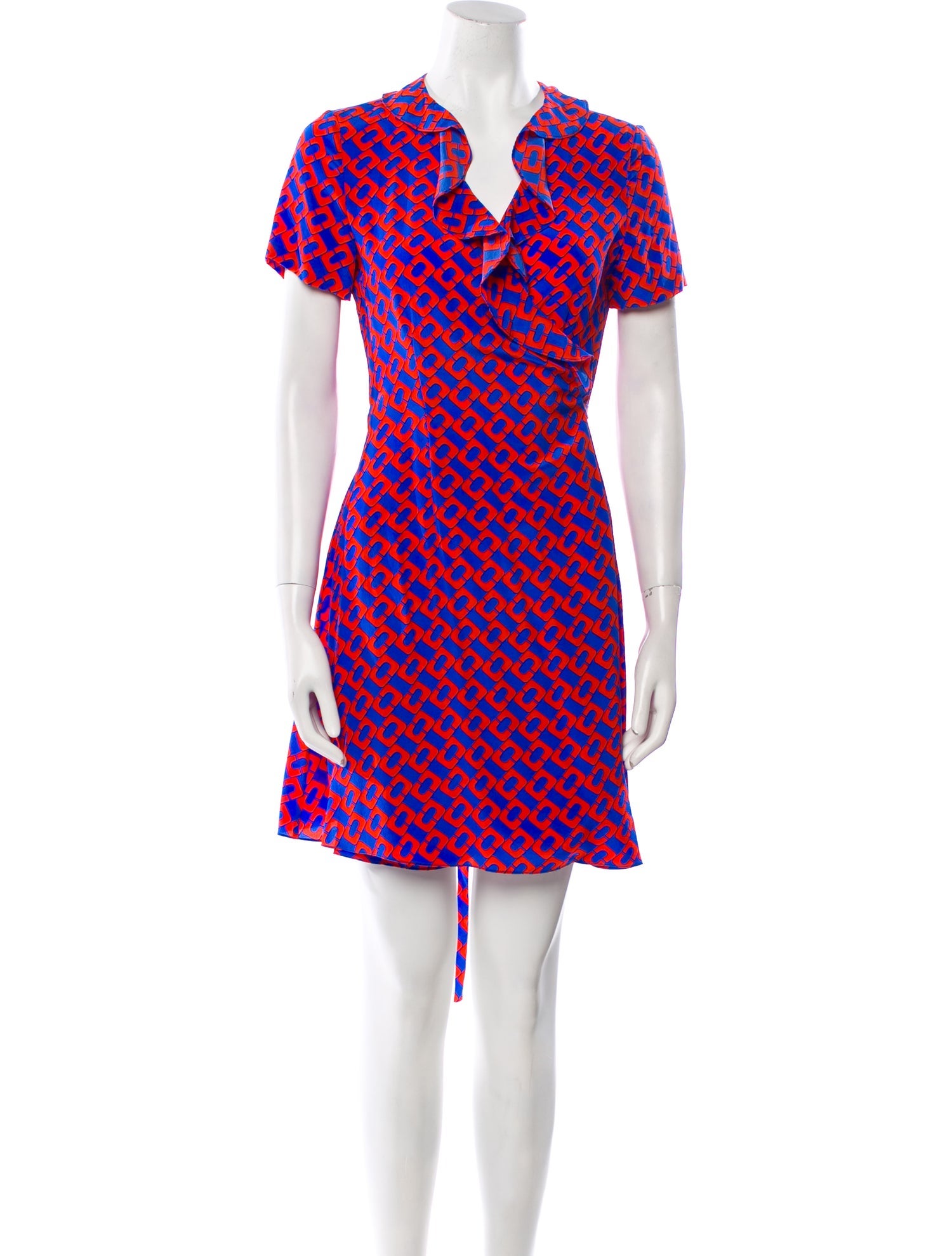 Diane von Furstenberg Silk Knee-Length Dress